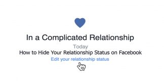 How to Hide Your Relationship Status on Facebook
