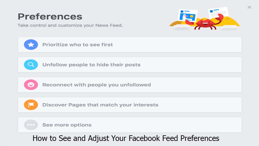 How to See and Adjust Your Facebook Feed Preferences