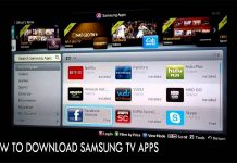 How to download Samsung TV apps