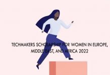 Techmakers Scholarship for Women in Europe, Middle East, and Africa 2022