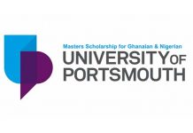 Masters Scholarship for Ghanaian & Nigerian Students At The University of Portsmouth