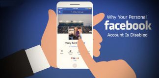 Why Your Personal Facebook Account Is Disabled