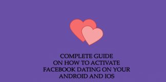 Complete Guide on How to Activate Facebook Dating on your Android and iOS