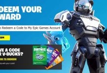 How to Redeem a Code to My Epic Games Account