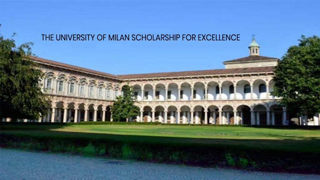 The University of Milan Scholarship For Excellence