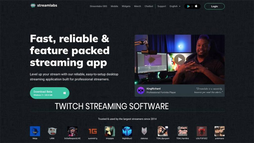 Twitch Streaming Software