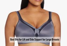 Best Bra for Lift and Side Support for Large Breasts