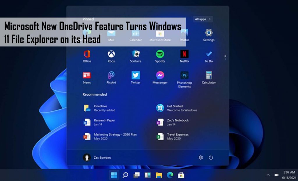 Microsoft New OneDrive Feature Turns Windows 11 File Explorer on its Head