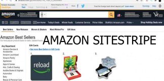 Amazon SiteStripe