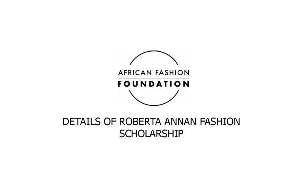 Details of Roberta Annan Fashion Scholarship