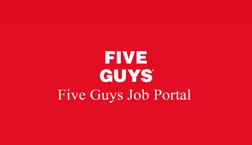 Five Guys Job Portal