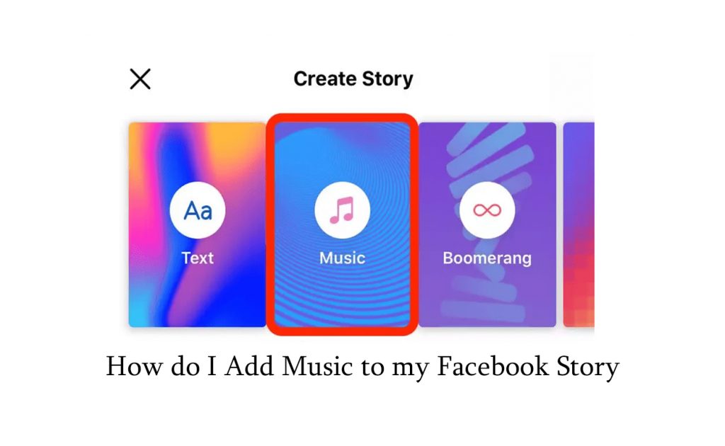 How do I Add Music to my Facebook Story