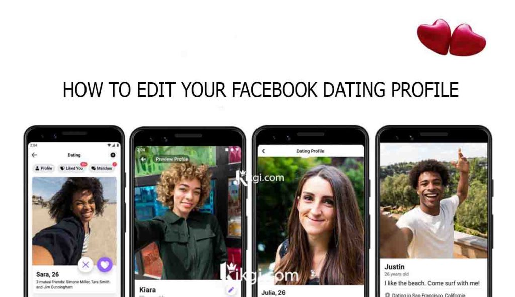 How to Edit your Facebook Dating Profile