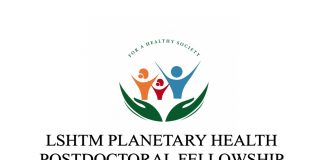 LSHTM Planetary Health Postdoctoral Fellowship
