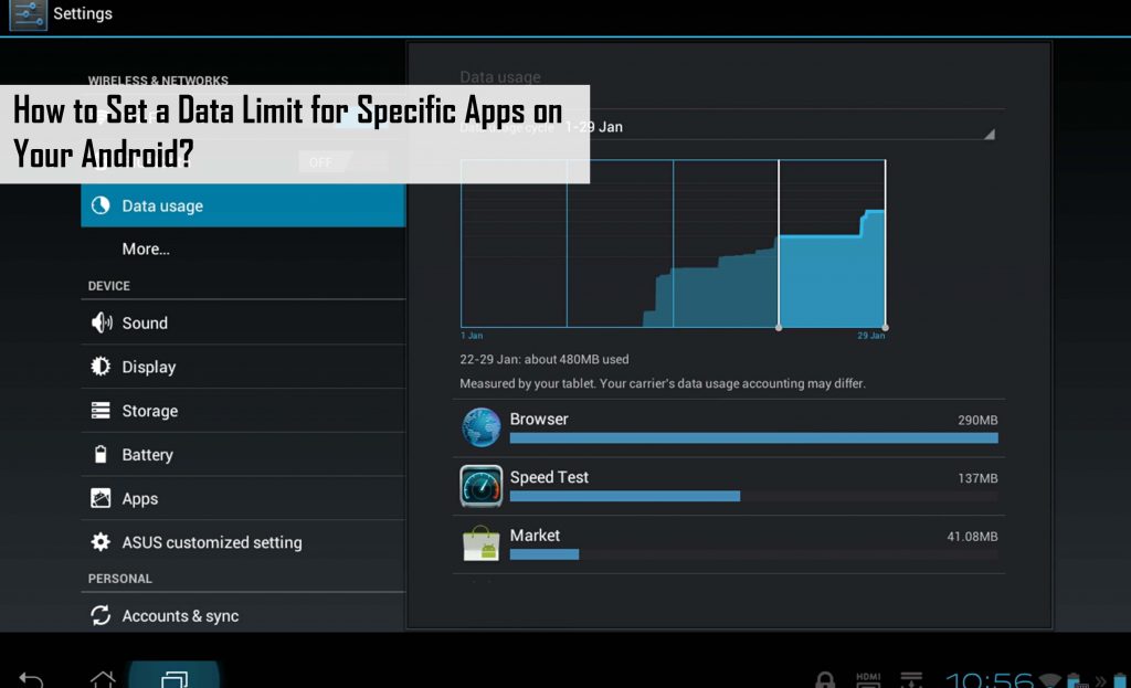 How to Set a Data Limit for Specific Apps on Your Android?