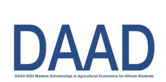 DAAD 2022 Masters Scholarships in Agricultural Economics for African Students