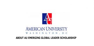 About AU Emerging Global Leader Scholarship