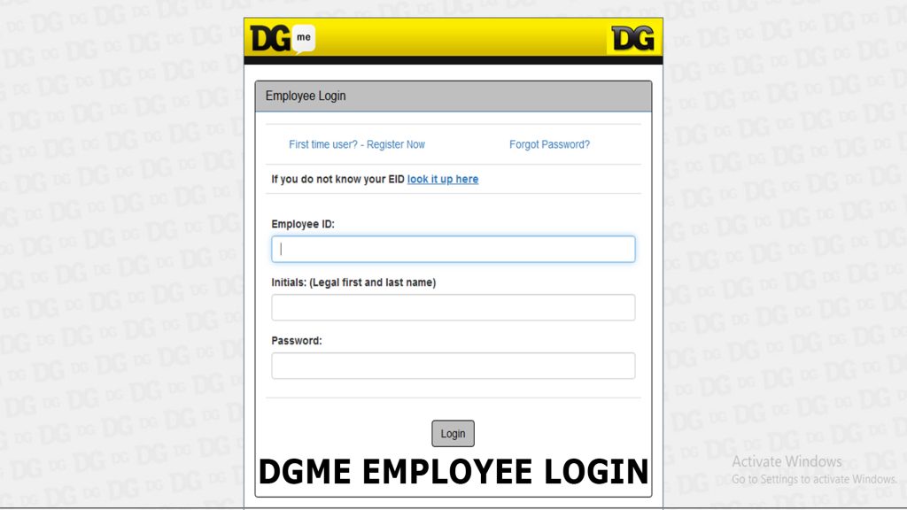 DGME Employee Login
