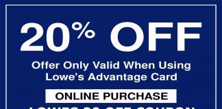 Lowes 20 Off Coupon