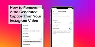 How to Remove Auto-Generated Caption from Your Instagram Video