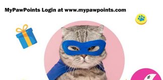 MyPawPoints Login at www.mypawpoints.com