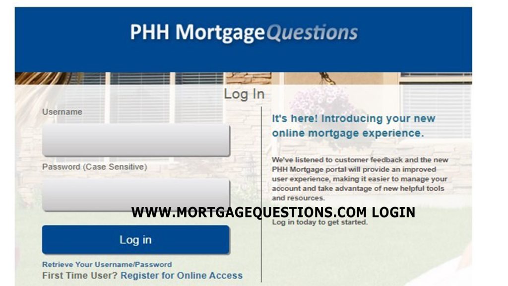 Www.mortgagequestions.com Login