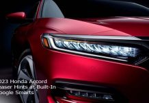2023 Honda Accord Teaser Hints at Built-In Google Smarts