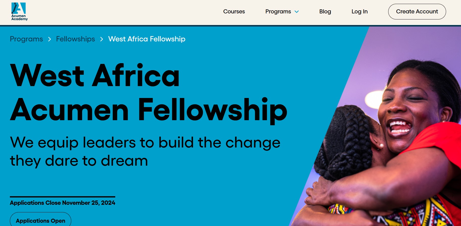 Acumen West Africa Fellows Programme 2025