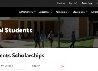 Auburn University Scholarships For International Students 2024-25