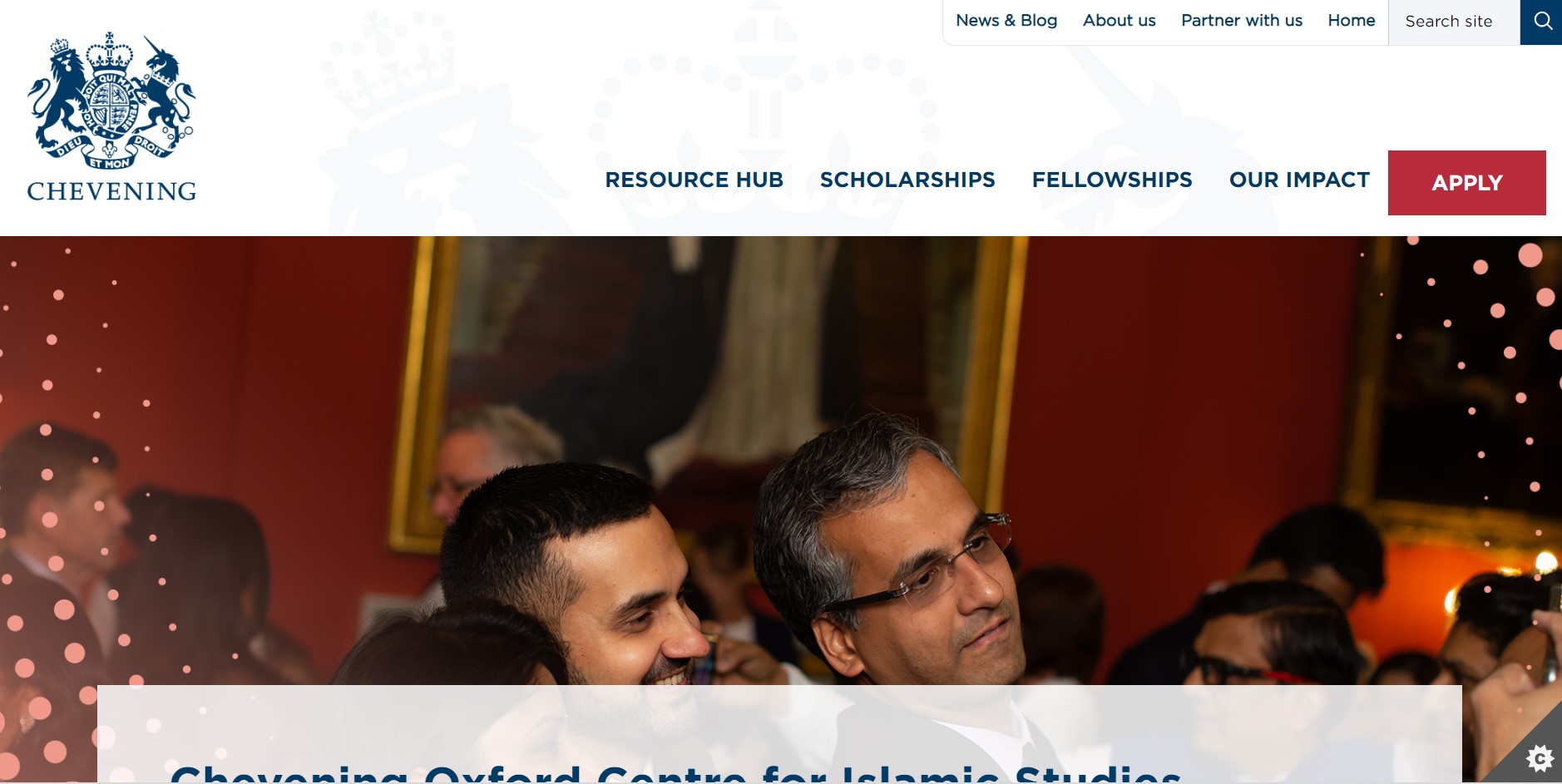 Chevening Oxford Centre For Islamic Studies Fellowship 