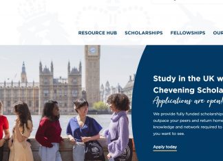 Chevening Scholarship 2025