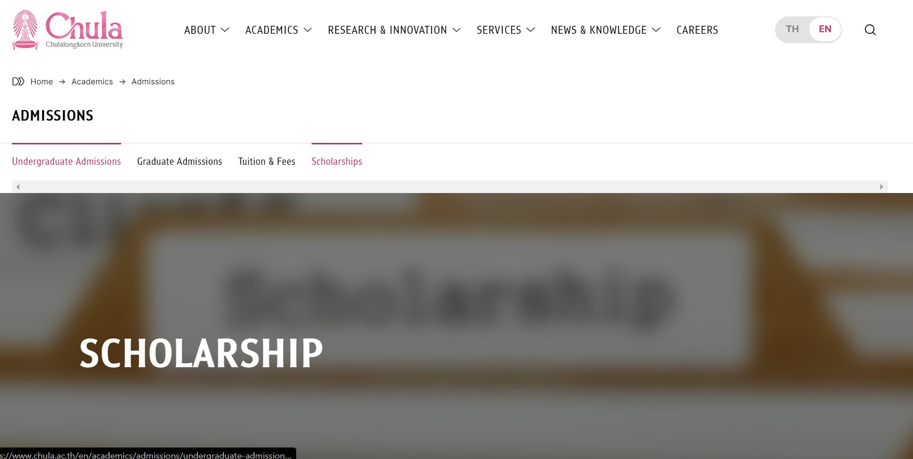 Chulalongkorn University Scholarships 2024-25 in Thailand