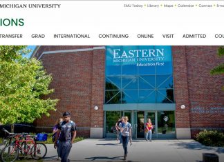 Eastern Michigan University Presidential Scholarship 2025