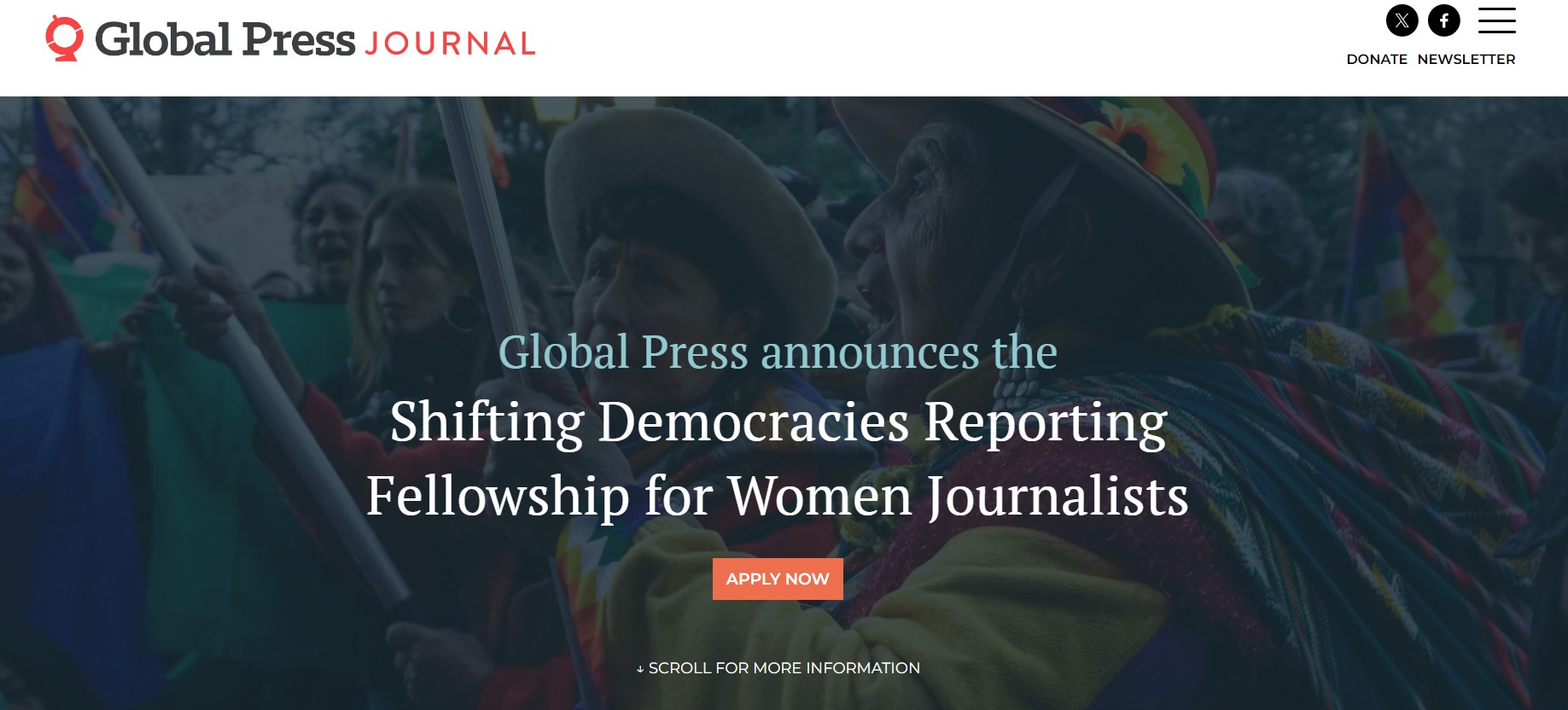 Global Press Shifting Democracies Fellowship 2024