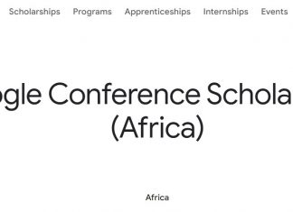 Google Conference Scholarships for African Students