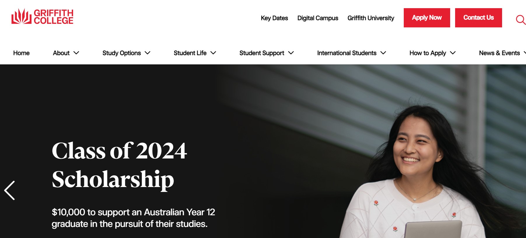 Griffith College Diploma to Degree Scholarship at Griffith University 2024