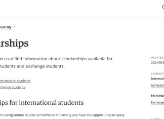 Halmstad University Scholarships