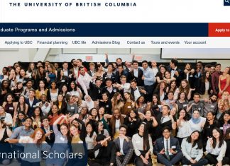 International Scholars Program at the University of British Columbia