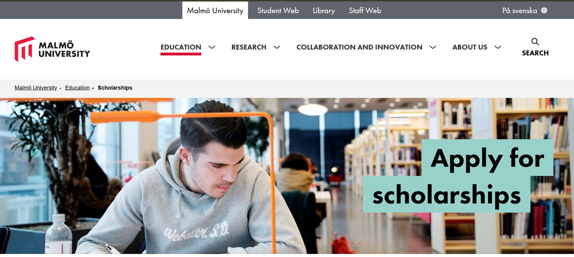 Malmö University Scholarships