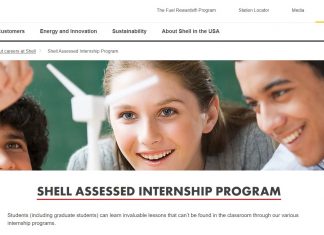 Shell Assessed Internship Program 2025