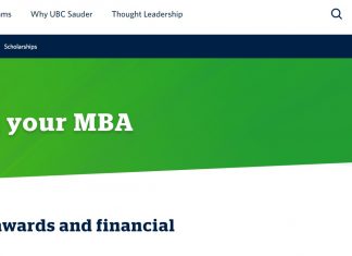 UBC Dean Entrance Scholarship 2024