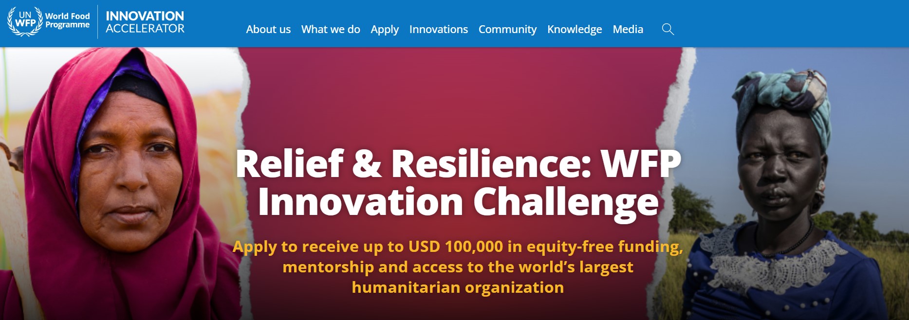 WFP Innovation Challenge: Relief & Resilience 2024