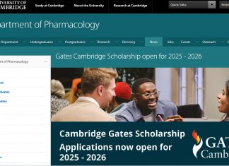 Cambridge University MBA Scholarship 2025/2026