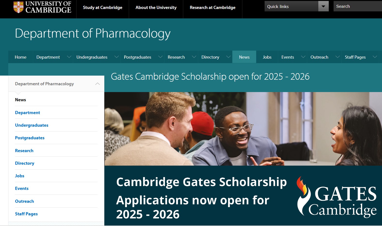 Cambridge University MBA Scholarship 2025/2026