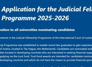 Judicial Fellowship Programme