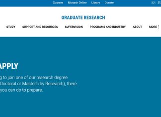 Monash University Graduate Scholarship 2025