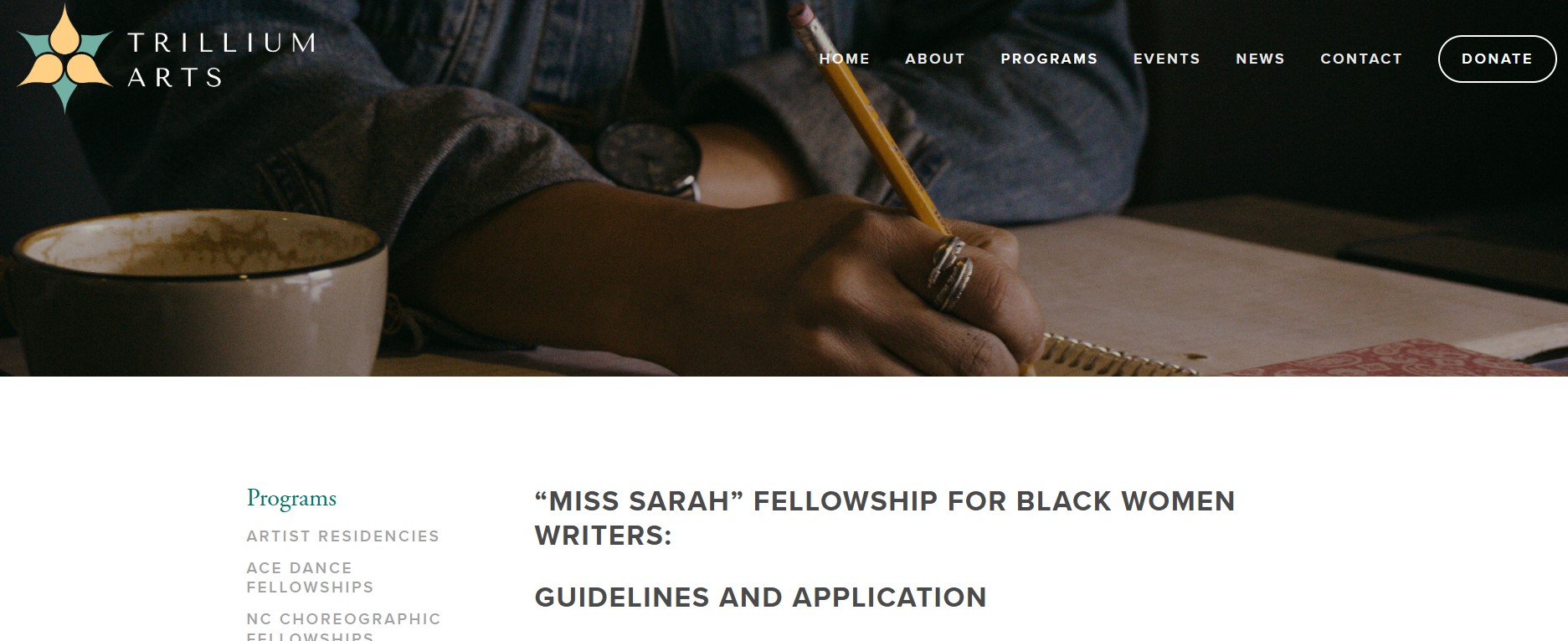 The “Miss Sarah” Fellowship for Black Women