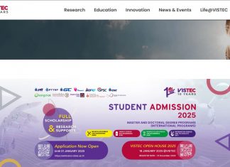 VISTEC Scholarship 2025 in Thailand