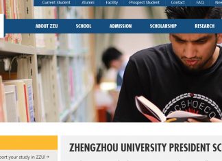 Zhengzhou University President Scholarship 2025