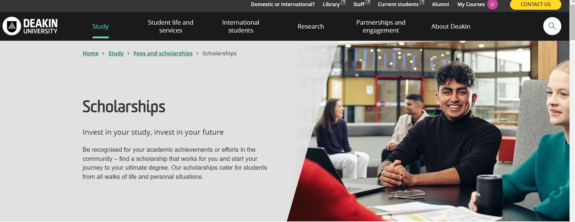 Deakin University Scholarships 2025